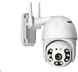 Камера для відео спостереження вулична поворотна IP з WIFI CAMERA CAM 6, фото 4