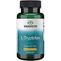 Биологически активная добавка Swanson Health Products Аминокислоты L-триптофан капсулы 60 мл 60 шт.