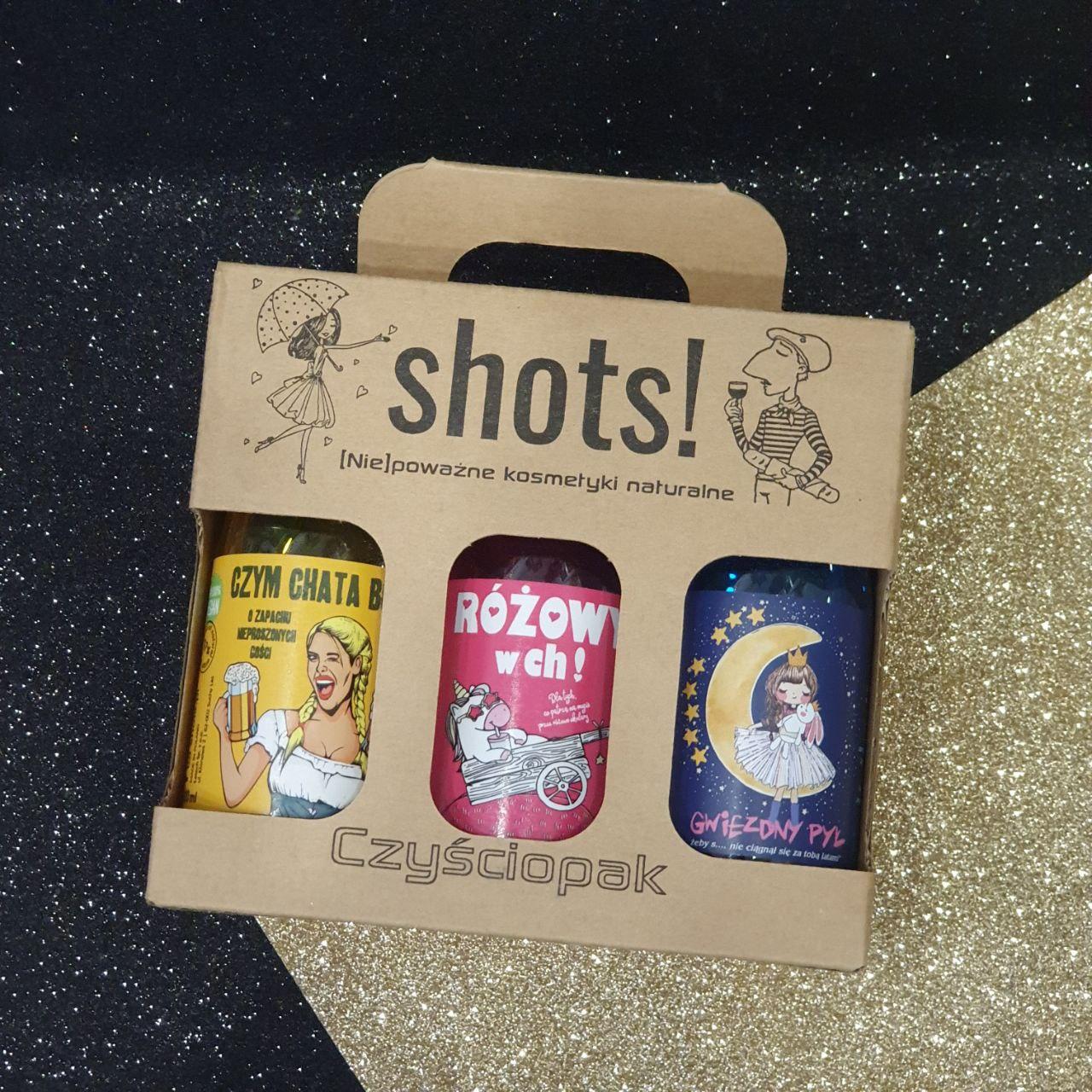Подарунковий набір гелів для душу LaQ Shots! Szwagier Bartasa Shower Gel mini