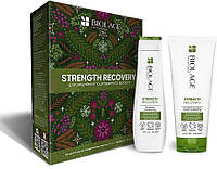 Набор подарочный для укрепления поврежденных волос Biolage Strength Recovery