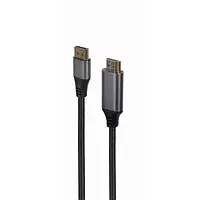 Відео-кабель Cablexpert CC-DP-HDMI-6 DisplayPort (тато) - HDMI (тато), 1.8m Black