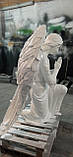Меморіальні скульптури ангелів на могили. Скульптура ангела на могилу з полімеру 130 см, фото 10