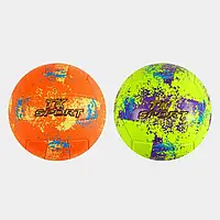 М`яч волейбольний C 60991 (60) "TK Sport" 2 види, матеріал м`який PVC, вага 280-300 грамів, розмір №5