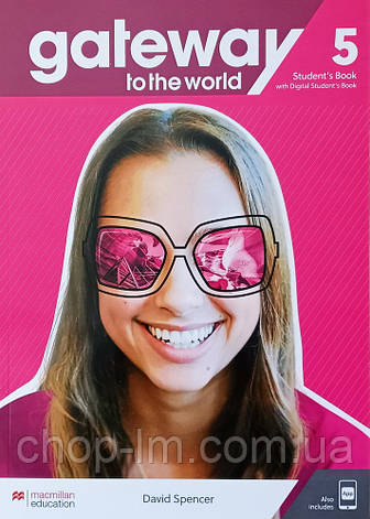 Gateway to the World for Ukraine 5/B2 Student's Book and digital Workbook with Student's App / Підручник, фото 1