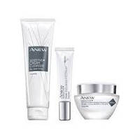 Avon набір для обличчя Сенситів+Відновлення колагену anew ейвон