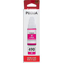 Чорнило Canon GI-490 PIXMA G1400/2400/3400 Magenta (0665C001) 70 мл