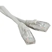 Патч-корд Atcom RJ45, Cat.5e, 10 m Gray