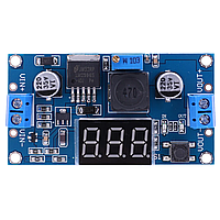 Преобразователь напряжения понижающий DC - DC на LM 2596S с дисплеем