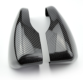Накладки на дзеркала VW (Фольцваген) Passat (B7, CC), Jetta 6 - Карбон