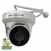 Камера видеонаблюдения (Антивандальная IP камера) Light серия GREEN VISION