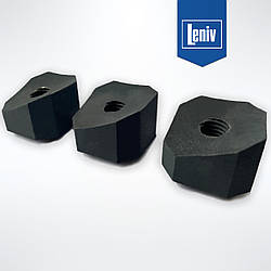 Корончаті ножі для шредера 34*34*26 Leniv, дробильні /рубальні ножі для дробарки, роторні ножі, від виробника