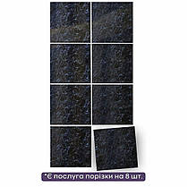 Декоративна ПВХ плита чорний мармур 1,22х2,44мх3мм SW-00001404, фото 3