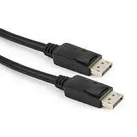 Відео-кабель Cablexpert CC-DP-1M DisplayPort (тато)  -  DisplayPort (тато), 1m Black