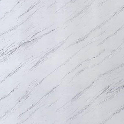 Декоративна ПВХ плита грецький білий мармур 600*600*3mm (S) SW-00001623, фото 2