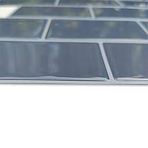 Самоклеюча поліуретанова плитка сіра цегла 305х305х1мм SW-00001153, фото 3