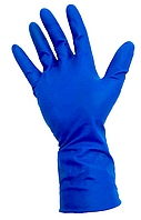 Рукавички робочі "Амбулаторія" щільні латексні оригінал сині (розмір М)