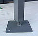 П`ята монтажна 100х100х2 металева для регулювання по висоті підставок, опор, рам приварна різьбова, фото 3