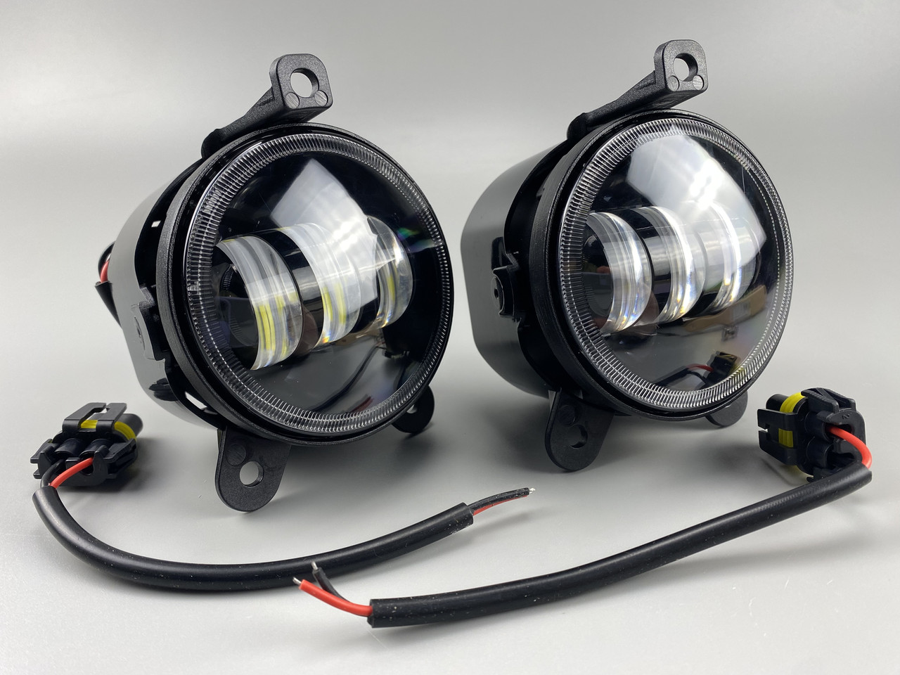Фари LED протитуманні 35W 3 дюйми 3000LM 6500K 12/24/80V, фари автомобільні для додаткового світла, фото 1