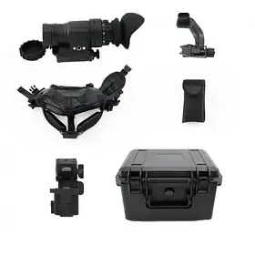 Монокуляр нічного бачення NRP RM3014 PVS 14 Gen2+ NW1 (2+, кріп. на шолом, маска, зелений)
