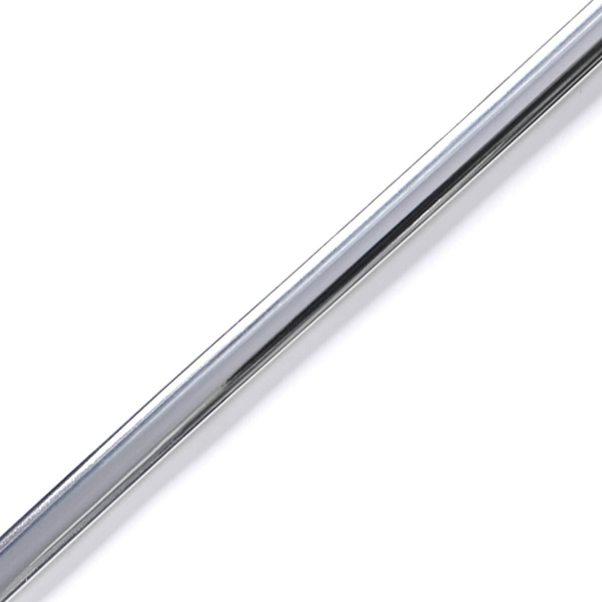 D-образний молдінг 3м х 8мм х 4мм Срібло (D) SW-00001552