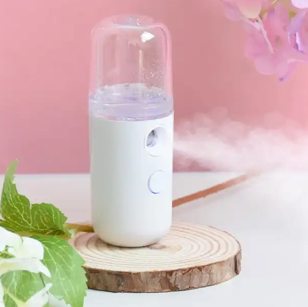 Зволожувач для шкіри обличчя та повітря міні-розпилювач Nano Mist Soraver