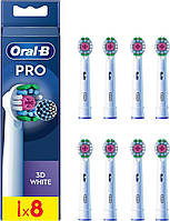 Насадки для электрических зубных щеток отбеливающие Oral-B Pro 3D White EB18-8 шт