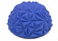 Полусфера (киндербол) 16 см массажная EasyFit Rif синяя