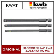 Набір торсіонних біт KWB TORSION T25/30/40 3 шт. довжина 100 мм хвостовик 1/4" E 6.3.