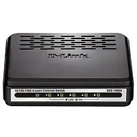 Світч D-Link DGS-1005A Black 5 портів