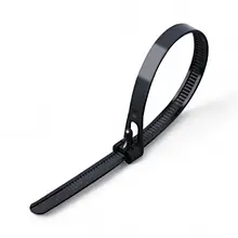 Стяжка кабельна (хомут) багаторазового використання 4х100 (3,6х100мм) Чорний