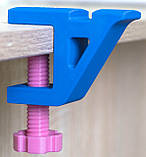 Підставка-тримач для навушників Logitech G435 фіолетово-синій / Кріплення під навушники на стіл, фото 4