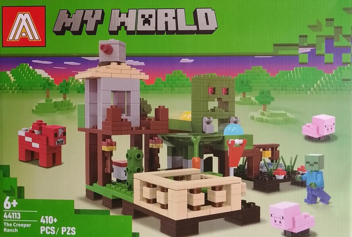 Lego minecraft 2024 my world