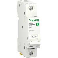 Автоматический выключатель Schneider Electric RESI9 6kA 1P 10A B (R9F02110)