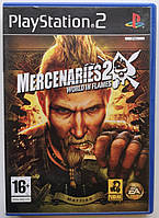 Mercenaries 2 World in Flames, Б/У, английская версия - диск для PlayStation 2