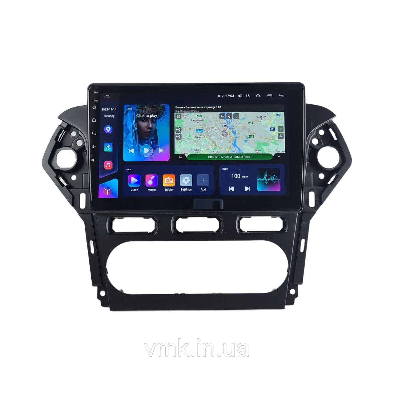 Андроїд Магнітола Ford Mondeo 4 2010-2014 4core Base Android 13, Platform JAC