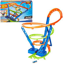 Hot Wheels Spiral Speed Crash HGV67 Трек Хот Вілс Швидкісна Аварія на Спіралі