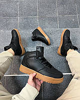 Зимові чоловічі кросівки на хутрі 41-45 спортивні чоловічі зимові чорні кросівки з хутром чоловічі черевики зима
