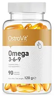 Витамины в капсулах OstroVit Омега 3-6-9 кислоты омега-3 120 г 90 мл 90 шт.