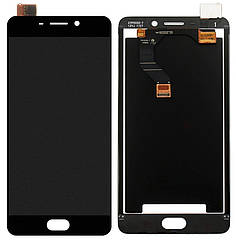 Дисплей (екран) Meizu M6 Note M721H з тачскріном (чорний)