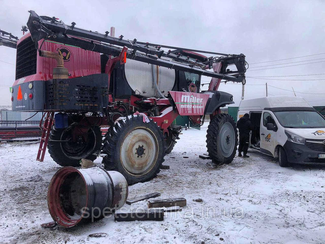 Діагностика оприскувача Miller Nitro 4240, фото 1