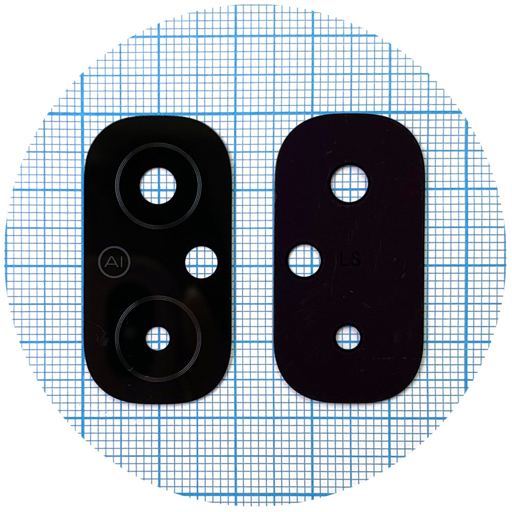 Скло камери Xiaomi Redmi 12C (чорне), фото 1