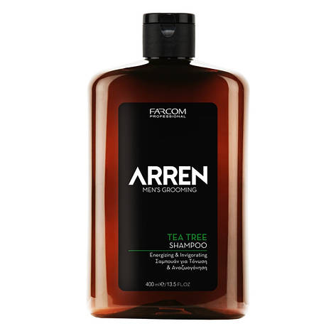 Шампунь для чоловіків Arren Men's Grooming Tea Tree Shampoo 400ml (35701), фото 1