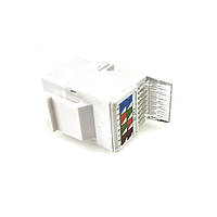 Модуль Keystone RJ45 UTP, кат.5E, вузький, Tooless, безінструментальний