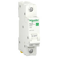 Автоматический выключатель Schneider Electric RESI9 6kA 1P 63A C (R9F12163)