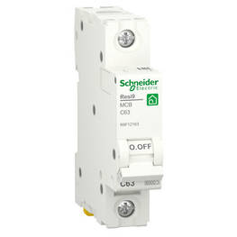Автоматичний вимикач Schneider Electric RESI9 6kA 1P 63A C (R9F12163)