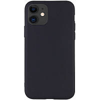 Тонкий силиконовый чехол TPU Epik Black для Apple iPhone 11 (6.1") | Черный