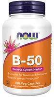 БАД Now Foods капсулы 100 шт. Витамин B-50