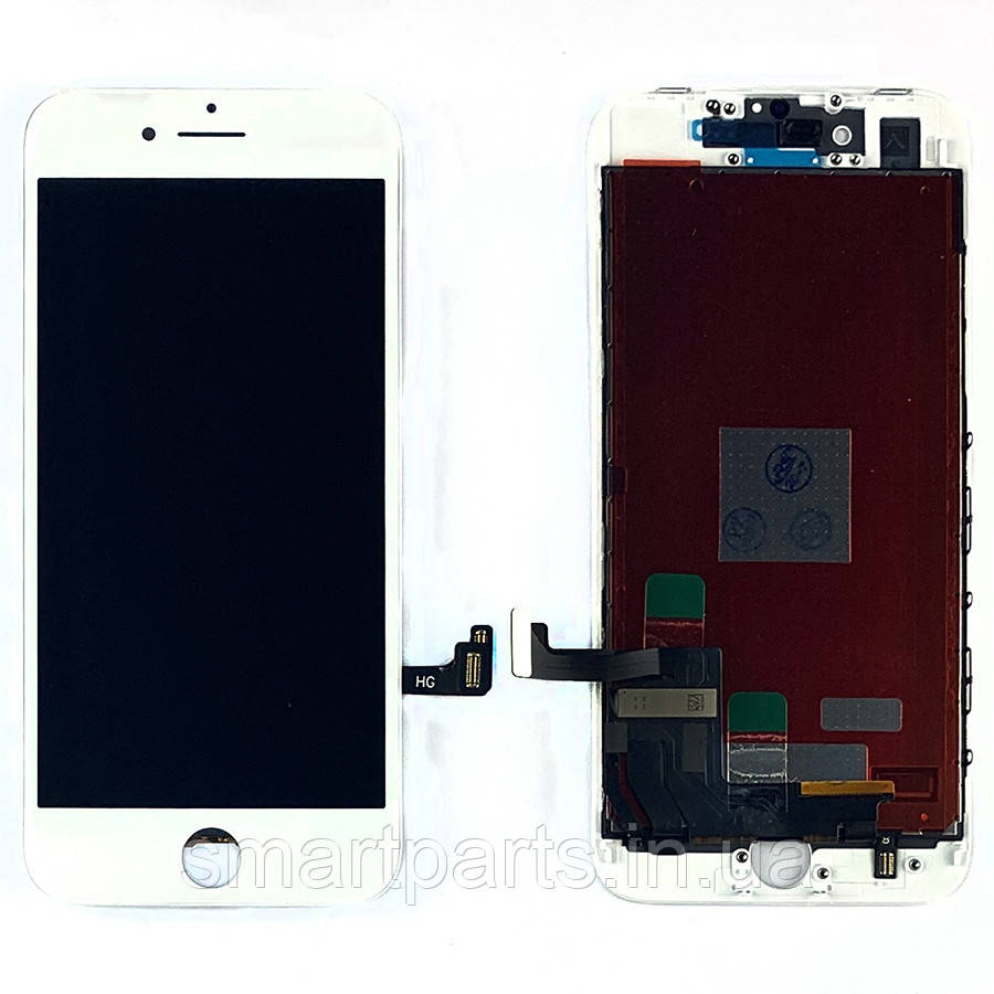Дисплей (екран) Apple iPhone 8, iPhone SE 2020, iPhone SE 2022 з тачскріном (білий оригинал Китай)