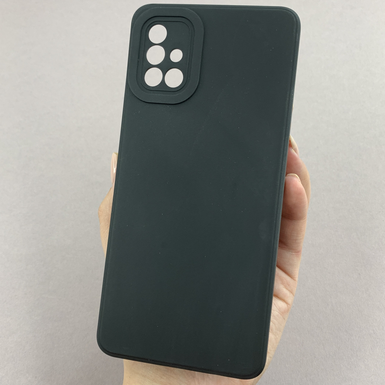 Чохол для Samsung Galaxy A51 чохол із закритою камерою на телефон самсунг а51 чорний w7n