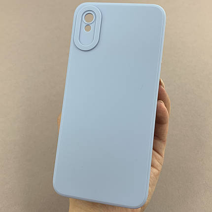 Чохол для Xiaomi Redmi 9A чохол із закритою камерою на телефон сяомі редмі 9а блакитний w7n, фото 1